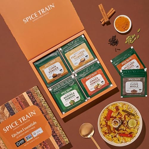 Vista 81 de SPICE TRAIN - Vainas de cardamomo verde orgánico de la India (3.53 onzas), de 5/16 pulgadas de largo, elaichi, rico en vitamina A y antioxidantes