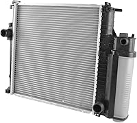 Vista 244 de TRQ Radiador de 1 fila compatible con Mercedes-Benz ML350 2016-2018 GLE350 2017-2019 GLS450 2013-2016 GL450 2017-2019 GLE43 AMG 2013-2013 -2016