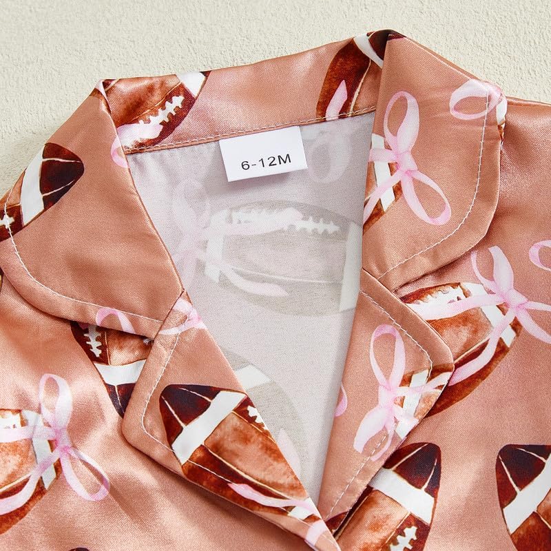 Multitrust Baby Girls Silk Pajamas Set Daisy Floral Girl Button Down Long Sleeve Shirts and Pants Infant Satin Pj Lounge Set - Image 4