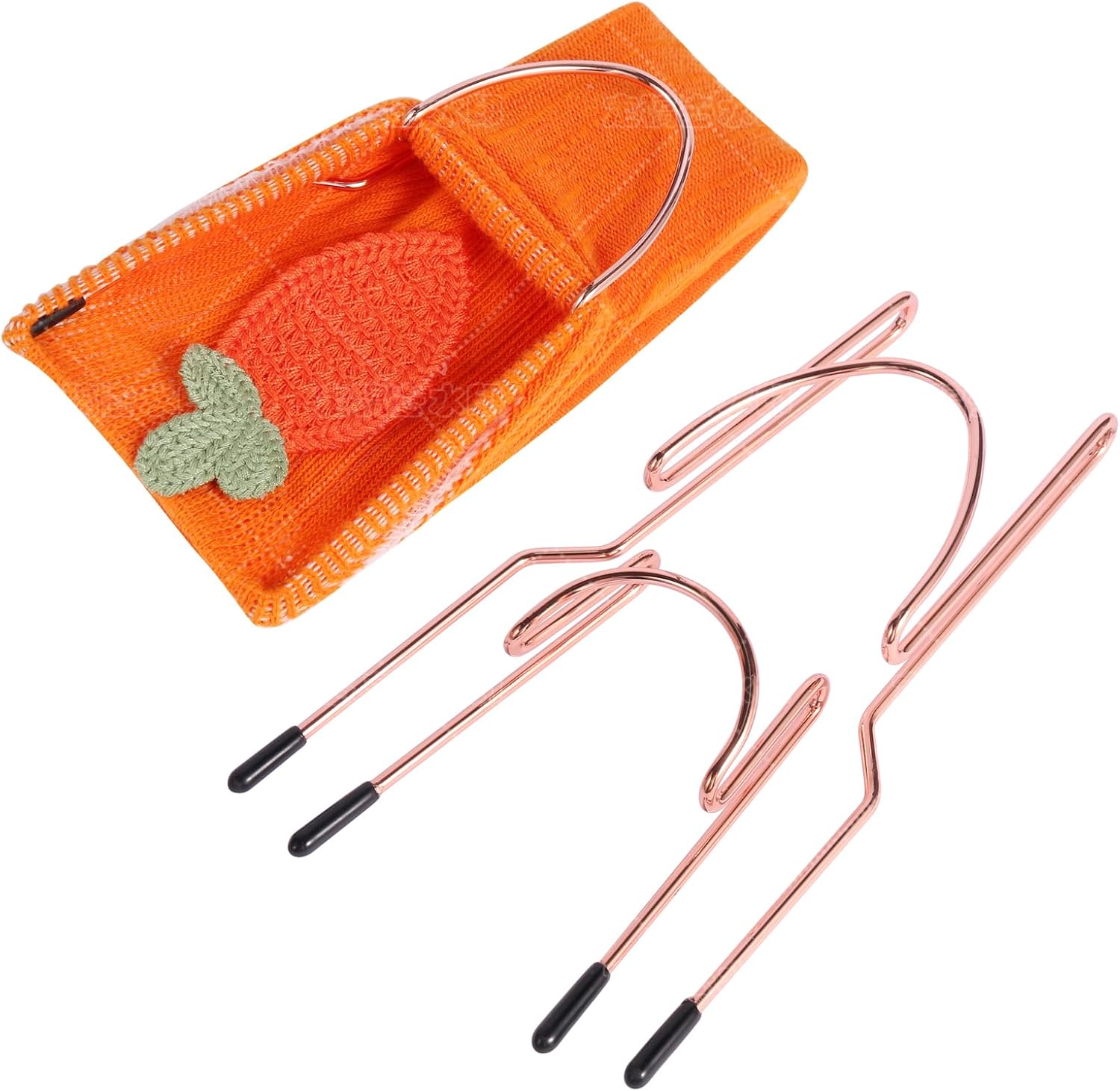 Sock Hoop for Embroidery Machine – 3PCS Metal Hoops Kit (2 Adult + 1 Kids), Heavy-Duty No Slip Hooping Aid for Socks, Sleeves & Pro Embroidery