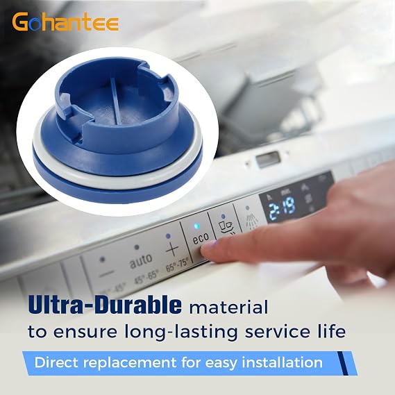 W10524920 Dishwasher Rinse Aid Cap Fit for Whirlpool Dishwashers & KitchenAid Replace Part# WPW10524920 WPW10304408 | Replaces WPW10304408 WPW10524920 AP6022605 PS11755939 Fit for 7WDF530 PAYM4 ADB1100AWB0