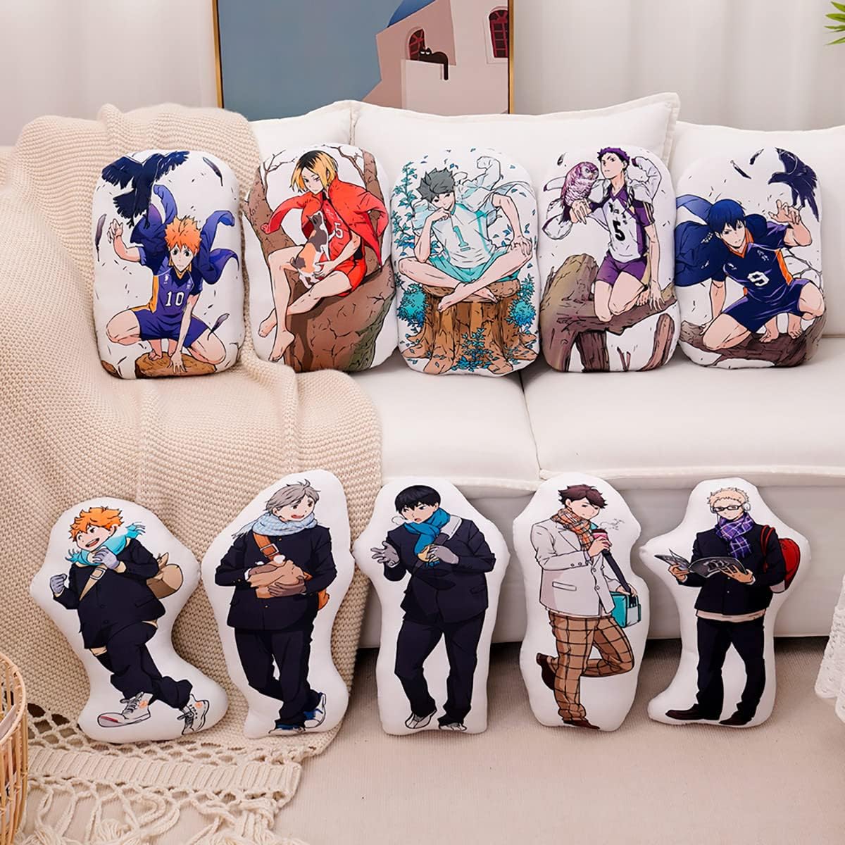 Amazon.co.jp Haikyu Body Pillow, Cushion, Lonononclaw Polishing