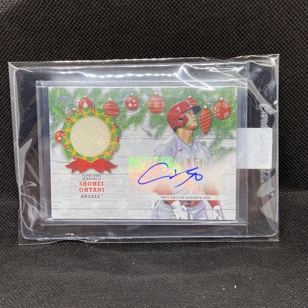 Topps Holiday 2022 大谷翔平 直筆サインカード 世界25枚限定 Topps Holiday 2022 大谷翔平 直筆サインカード 世界25枚限定