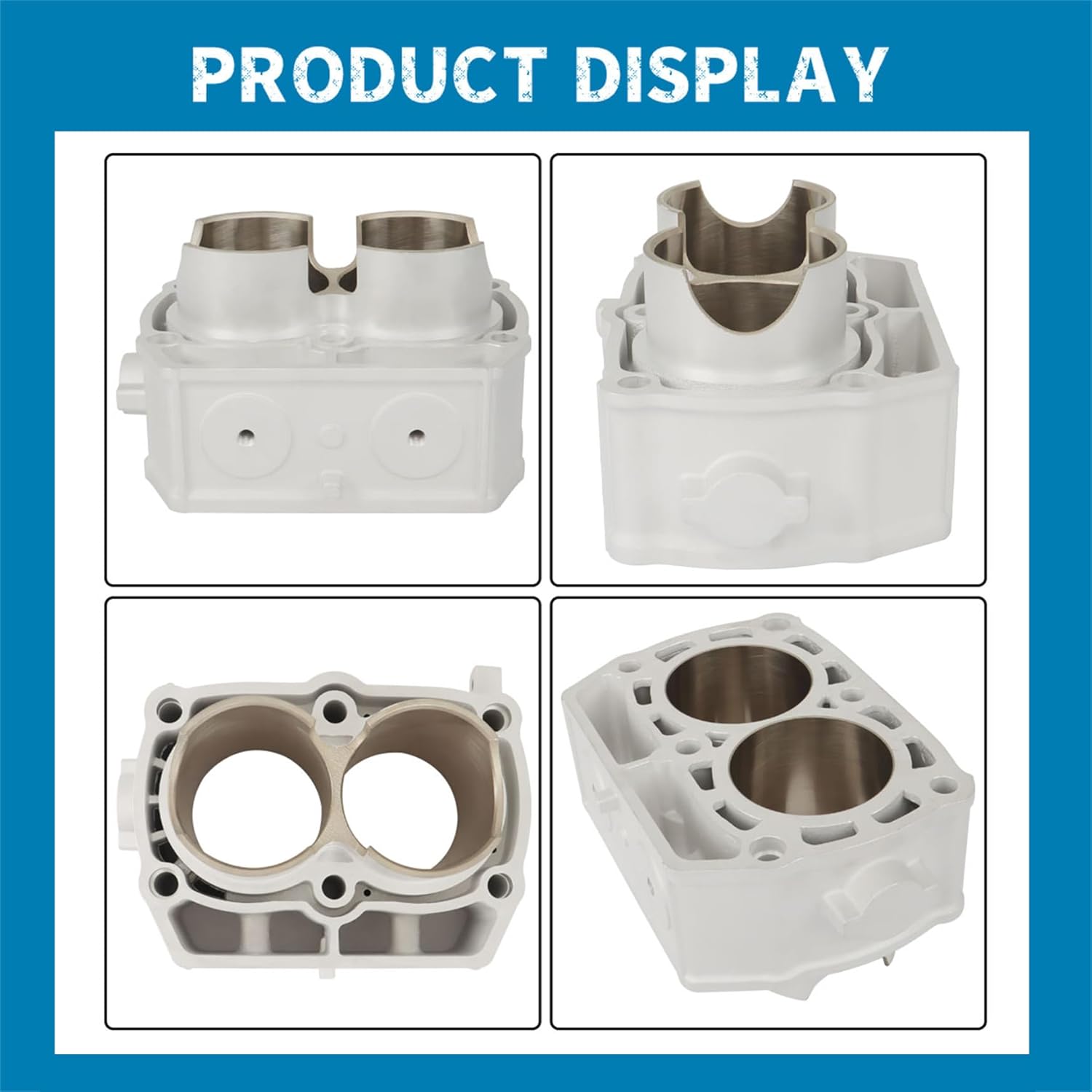 Silscvtt Cylinder and Piston Ring Kit Gasket Replacement for Polaris RZR 800 2008-2010 Replacement for 5254357 3021510 2202917