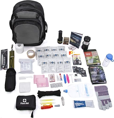 Miniatura 7 de Kit de supervivencia para 1 persona, suministros premium por Emergency Zone