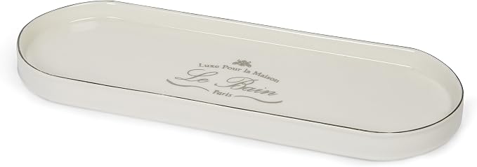 Le Bain Tray, White
