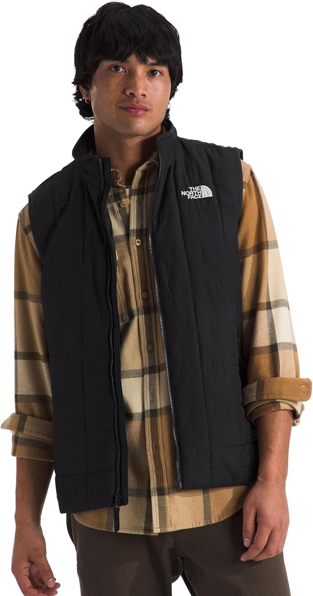 Chaleco aislante THE NORTH FACE Junction para hombre | Resistente al agua con aislamiento Heatseeker, fijaciones elásticas y bolsillos con cremallera