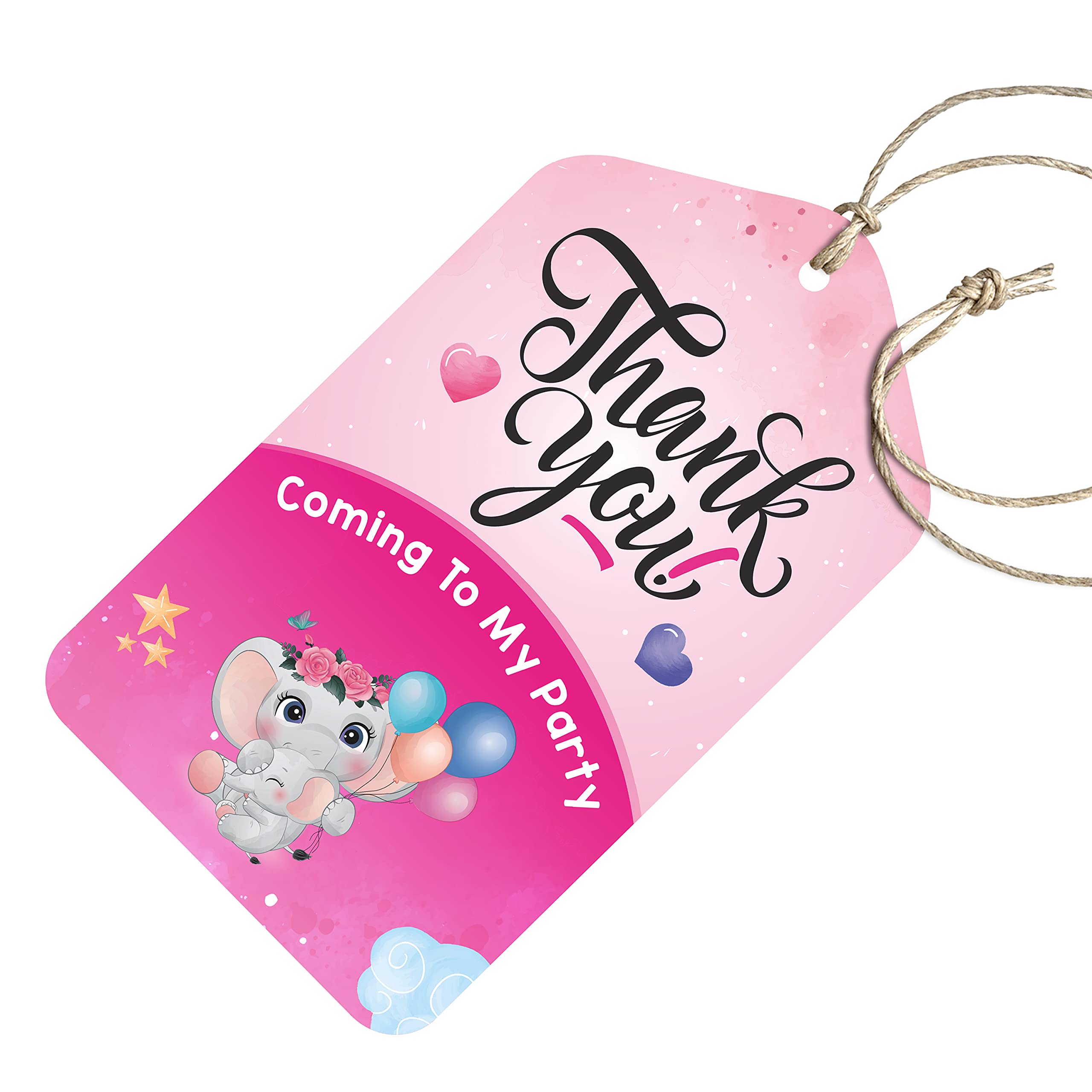 Clickedin - Thank You Tags, Customized Packing Tags for Small Business 500 Pieces