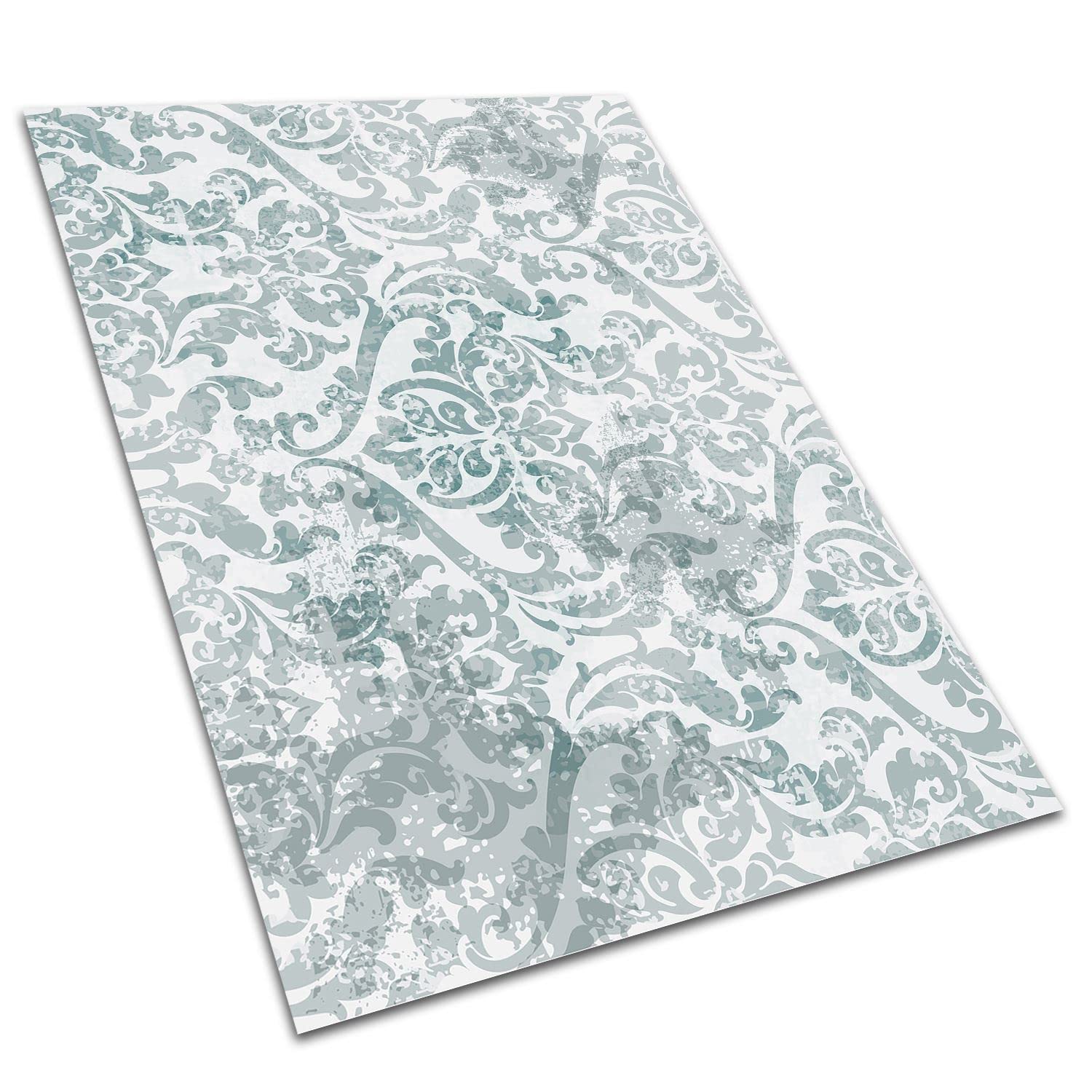 Lino linoléum sur balcon étanche Decormat 80x120cm pour rénover un sol abîmé