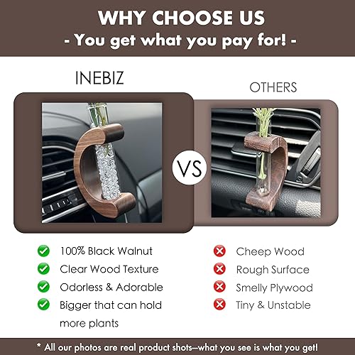 Miniatura 2 de Decoraciones para tablero de instrumentos de automóvil, clip de ventilación para florero de propagación para flores frescassecas, esquejes de