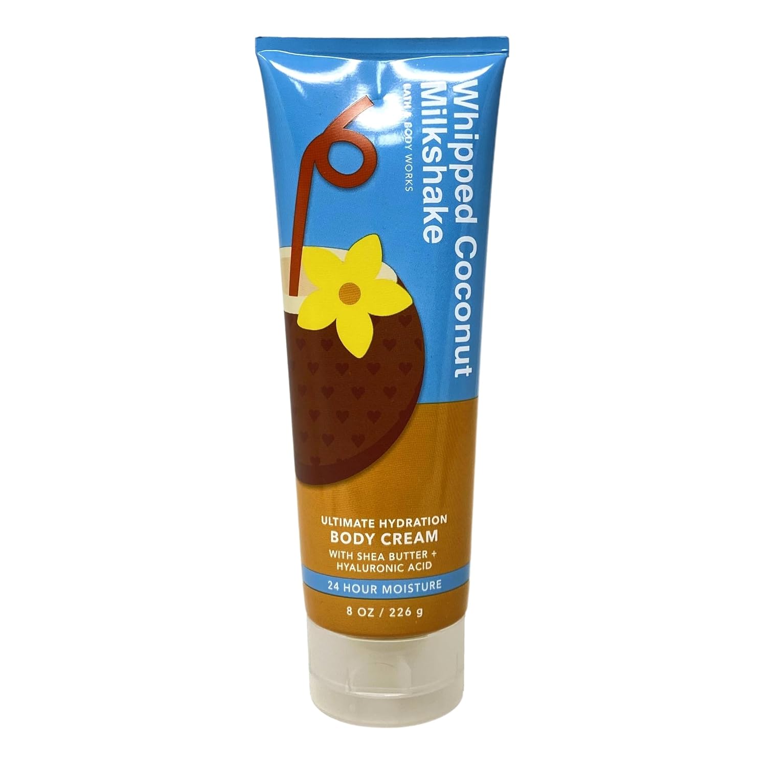 Bath & Body Works Whipped Coconut Milkshake 3 Pack Body Cream Bundle with a Cherry On Top Bar Soap - Full Size - Image 2