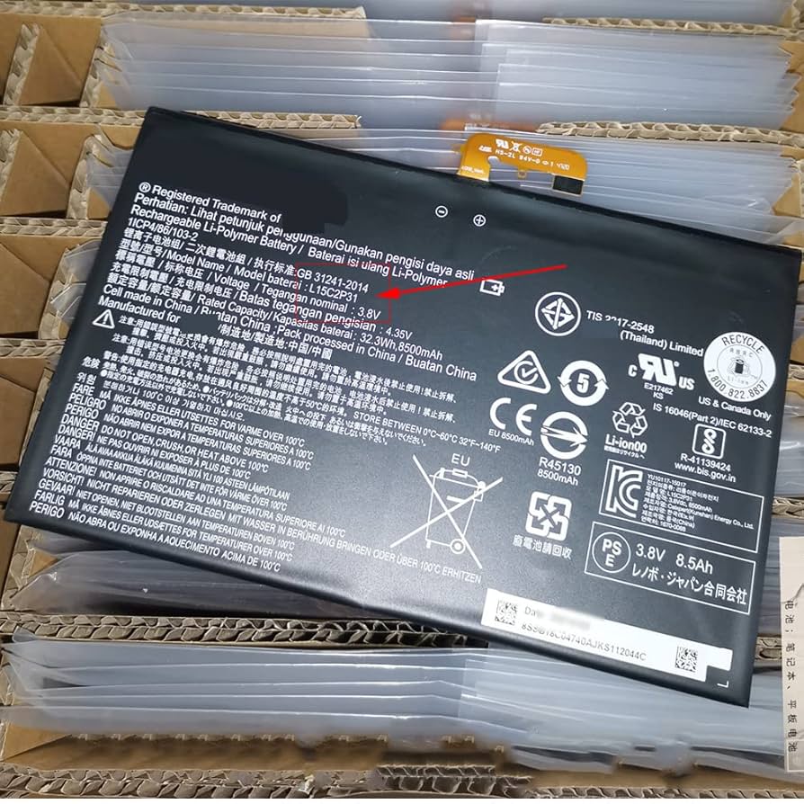 MacBookPr新品バッテリー/Sonoma/ Win11/ AdobeCS2 Amazon.co.jp: L15C2P31 32.3wh 8500mAh Windows/Android Series