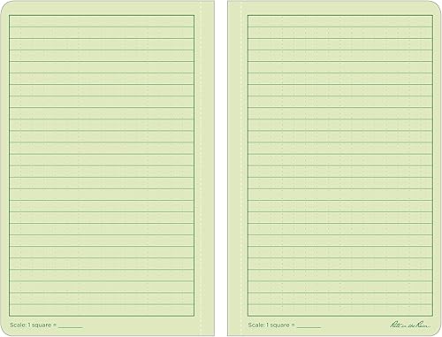 Miniatura 2 de Rite in the Rain cuaderno de bolsillo tapa blanda para todos los climas., Verde