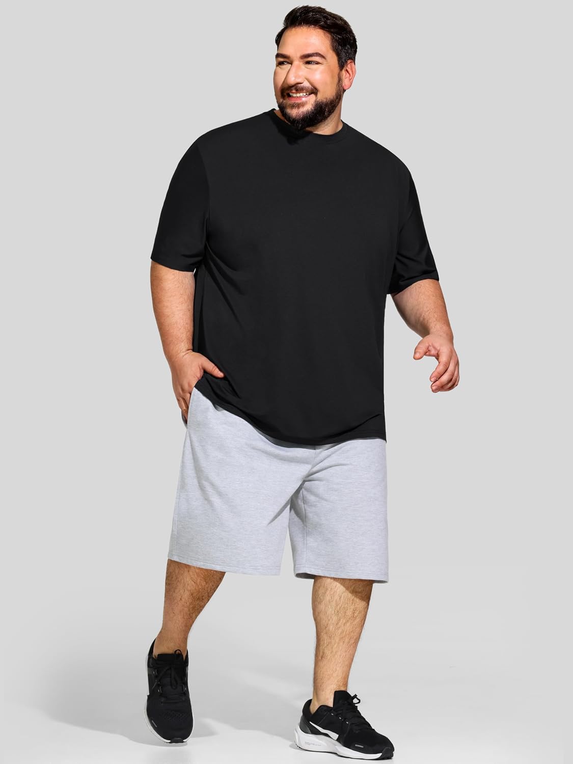 Men's Big & Tall T-Shirts 3 Pack Dry Fit Short Sleeve Tee