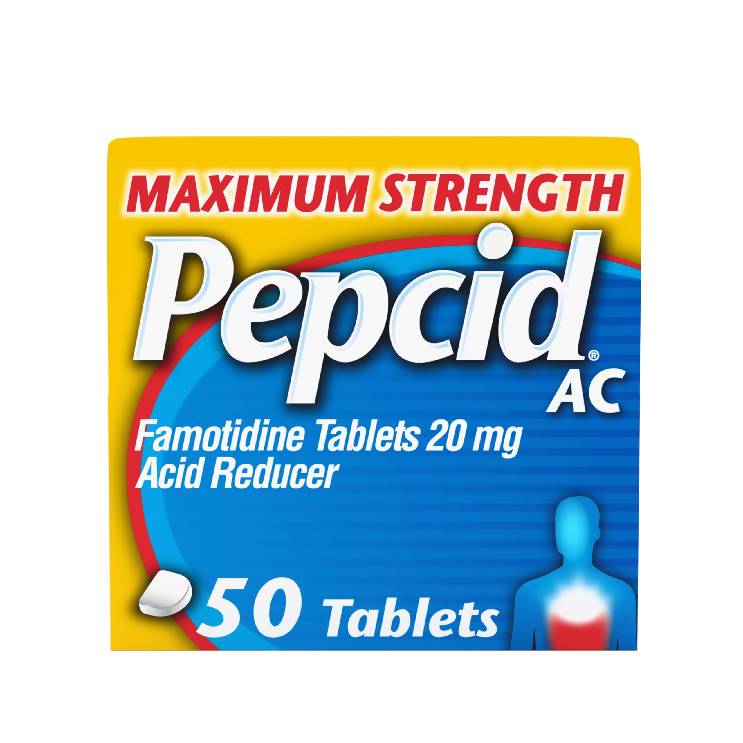 Pepcid AC Max Strength Tablets, 20mg Famotidine, 25 ct — Amazon image 12