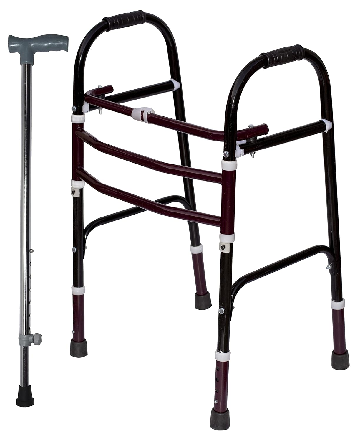 CARETURE LIGHTWEIGHTFOLDABLE HEIGHTADJUSTABLE WALKER FOR ADULTS