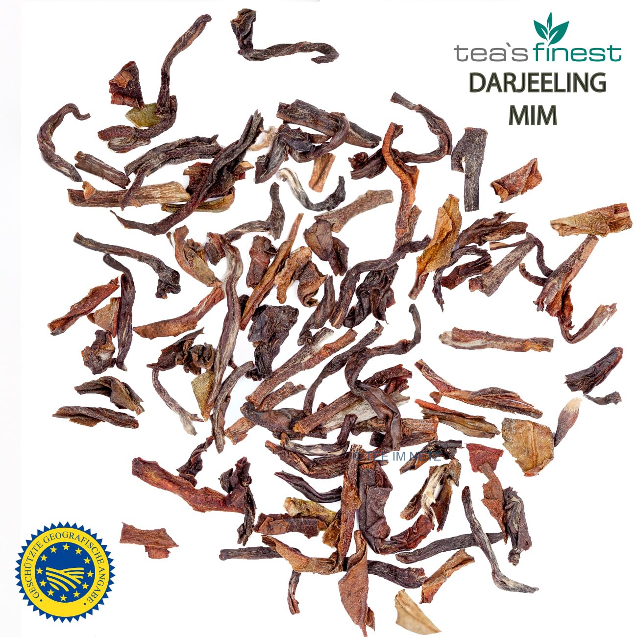 tea`s finest Schwarzer Tee Darjeeling* Mim FTGFOP1 First Flush Frühlingstee (1000 Gramm)