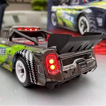 WLtoys 284131 RC Drift Car - 1/28 Remote Control Truck, 2.4GHz Race Car, 30km/h High Speed, RTR With Metal Chassis, Teen Gift