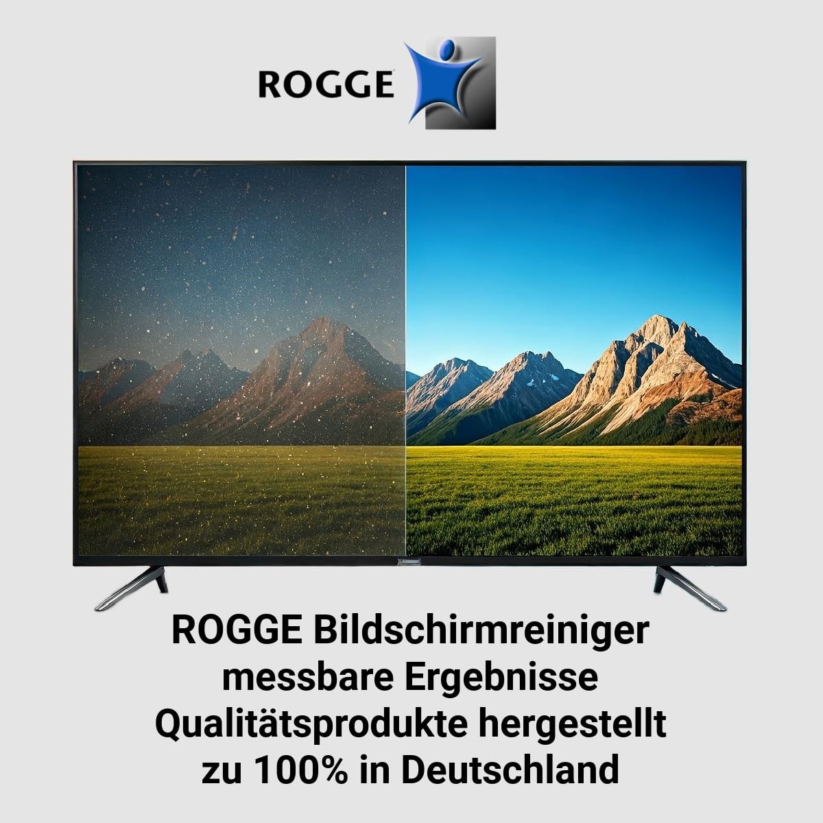 ROGGE - Confezione da 3 flaconi da 250 ml per display LCD LED OLED-TFT