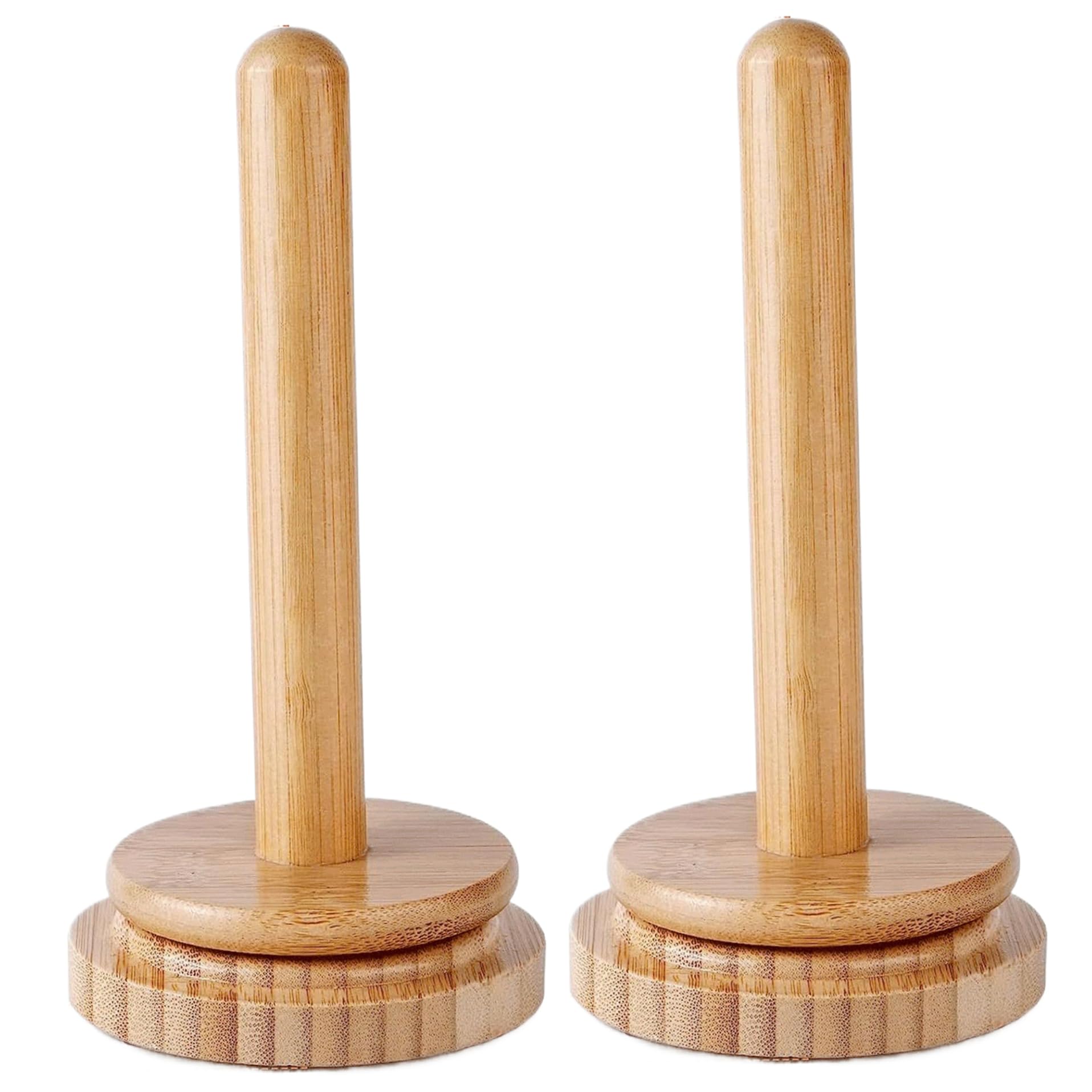 Portahilos de madera para crochet ideal para tejer cómodamente en el sofá