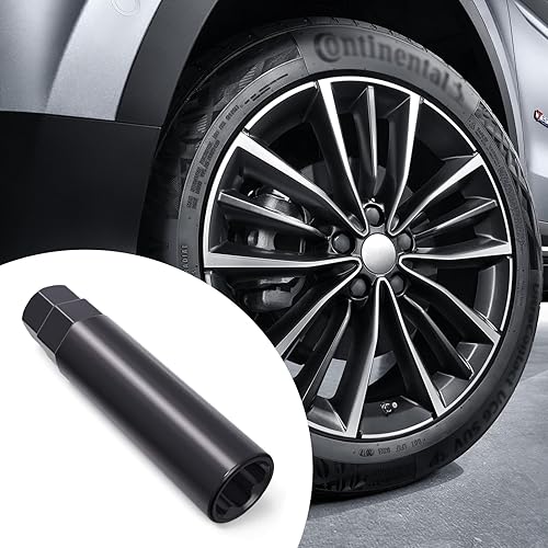 Miniatura 6 de 1 enchufe antirrobo para automóvil de 3.46 pulgadas, tornillo antirrobo para quitar seis dientes, sintonizador de bloqueo de llave de tuerca de