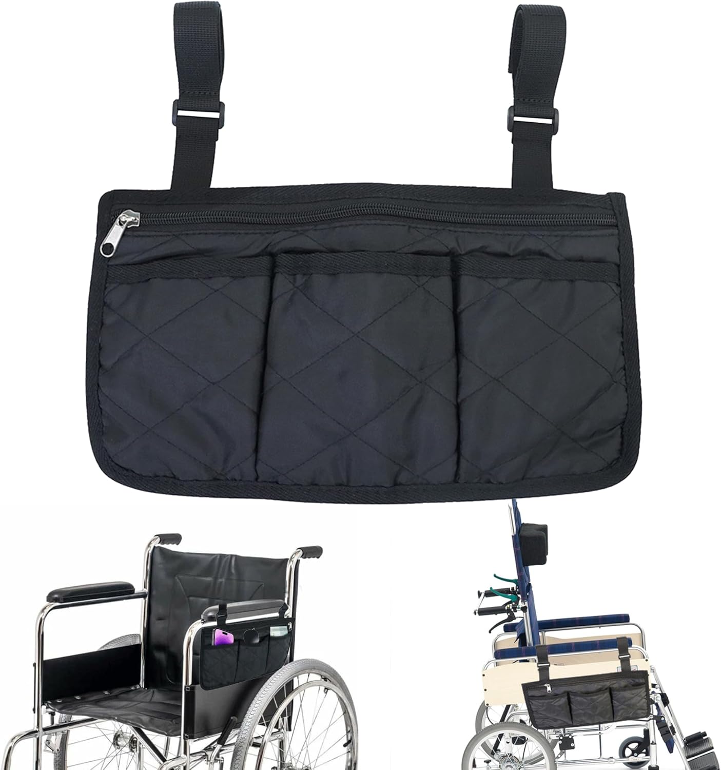 1PCS Wheelchair Bag Waterproof and Durable Wheelchair Accessories