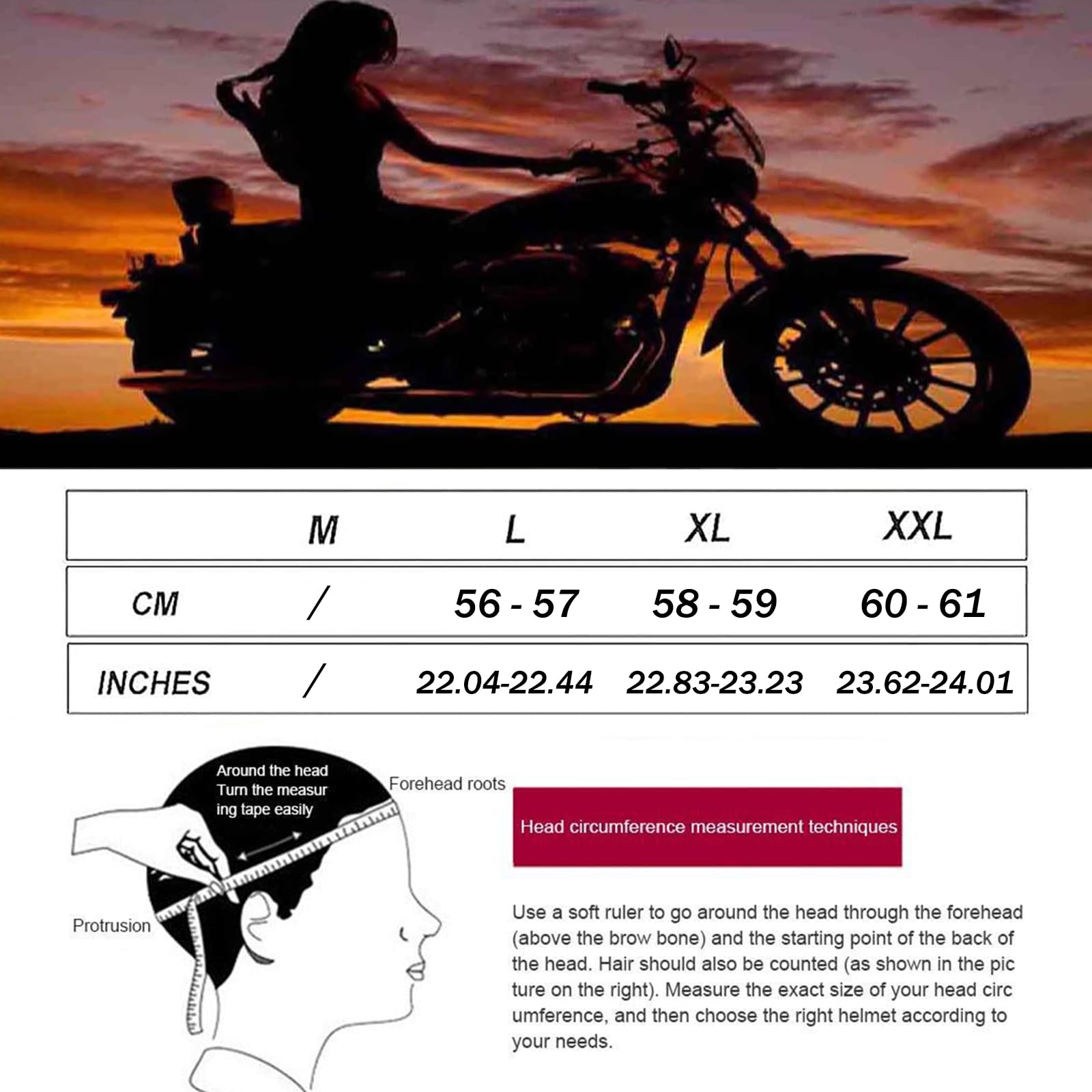 Motocross Off Road Dirt Bike Kask Gogle Rękawice Osłona Twarzy, Cztery Koła Rower Górski Elektryczny Skuter Crash Kaski ATV MTB BMX Street Racing Pełna Twarz Capacete,White-L(56~57cm)