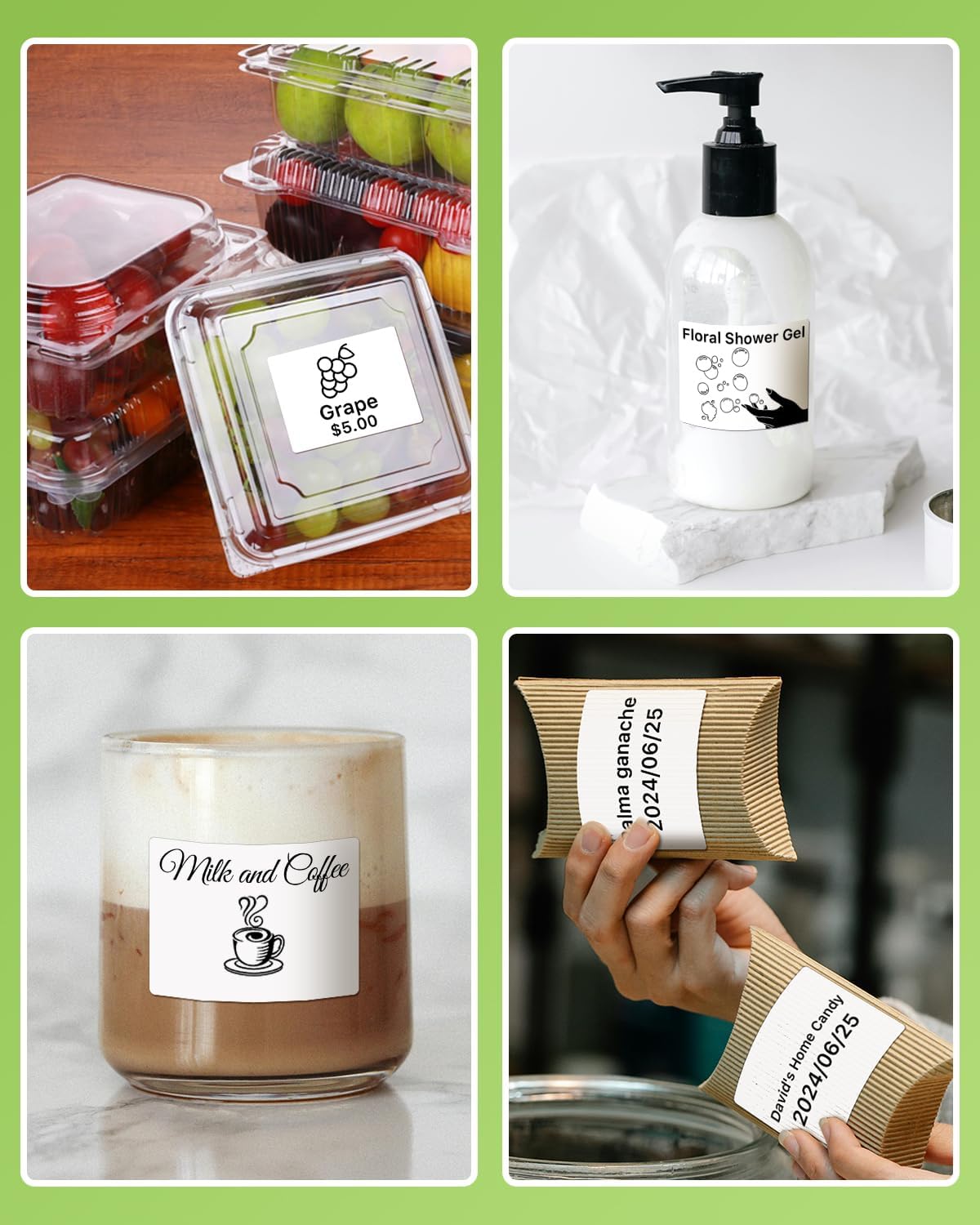 iEager M110 Thermal Labels, 1.57"x1.18" (40x30mm) Thermal Stickers Self-Adhesive Label for M120/M110/M110s/M200/M220 Label Maker, 210 Labels/Roll, Set of 3, White - Image 7