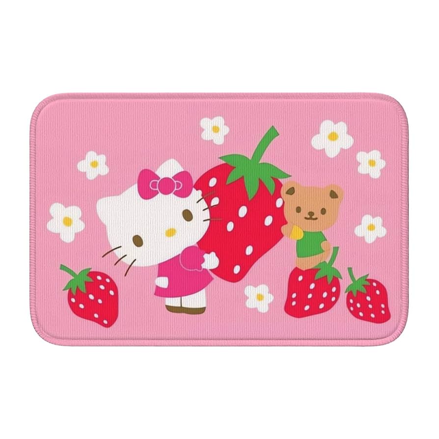 ハローキティ　悪魔　バスマット ハローキティ 悪魔 バスマット ハローキティ 足ふきマット