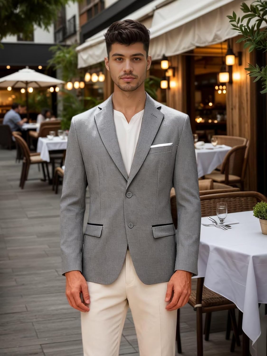Blazer for Men Sport Coat, Men's Lightweight Jackets Mens Casual Blazer Suit Jacket for Men Business Daily Dress