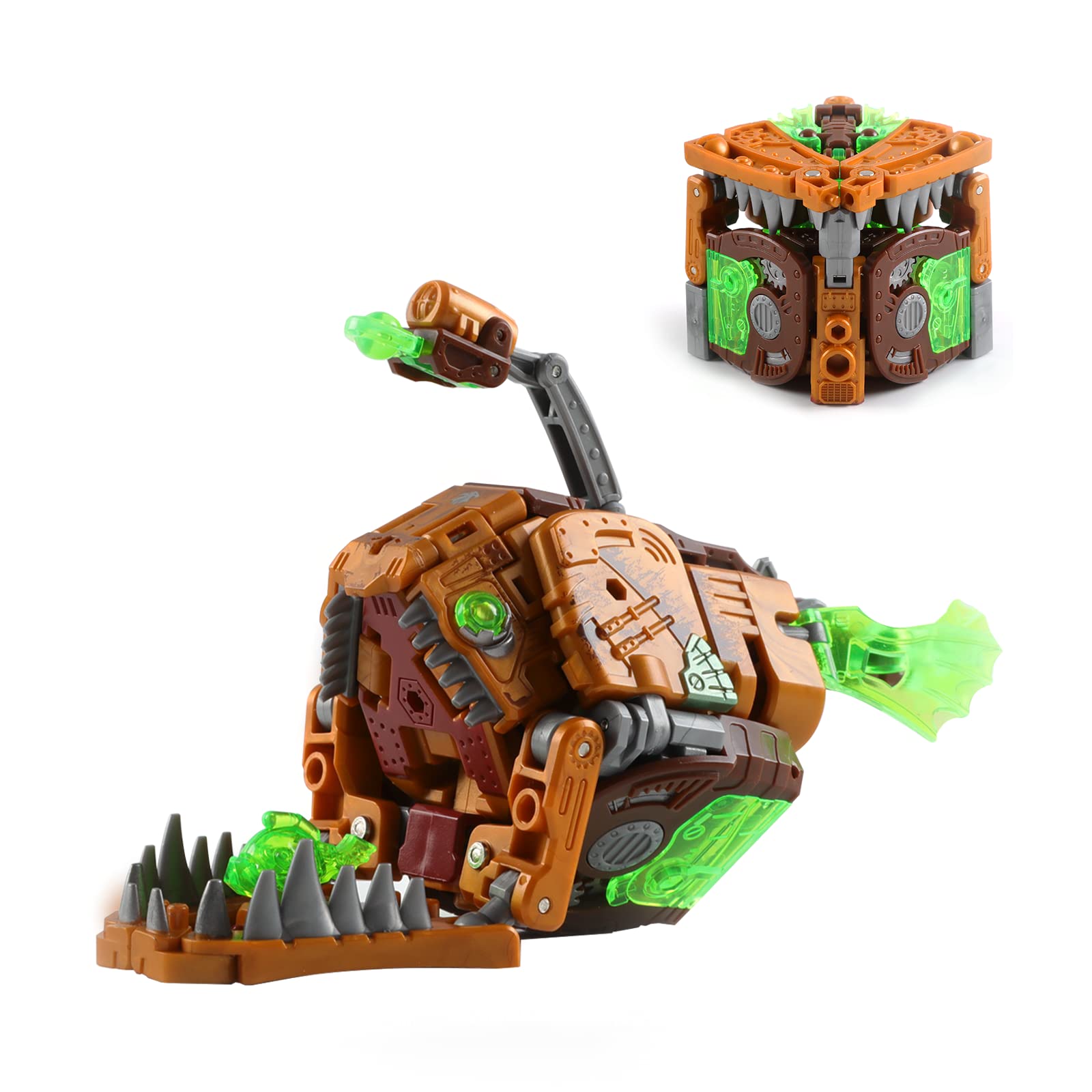 52TOYS Beastbox RUSTYPIECE - Action Figure Trasformabile Da Scatola A Pesce Rana - Giocattolo Collezionabile Da 3 Pollici