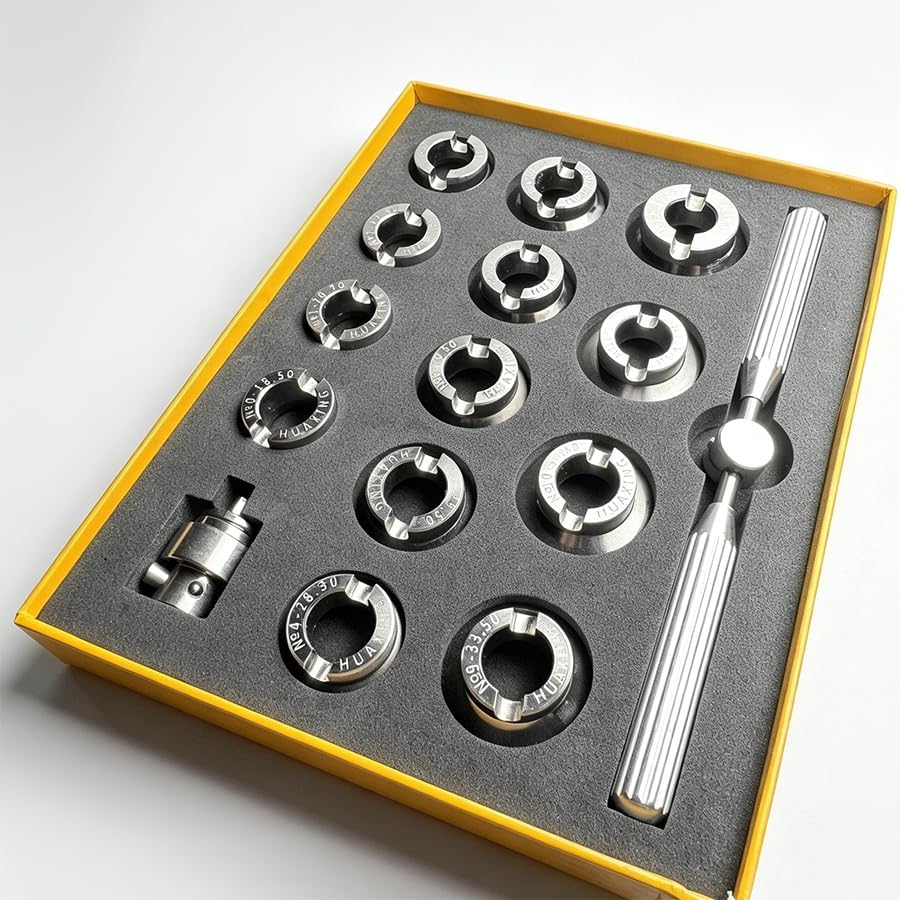 Watch Case Back Cover Opener for Rolex Tudor Repair Remover Wrench Tool Kit