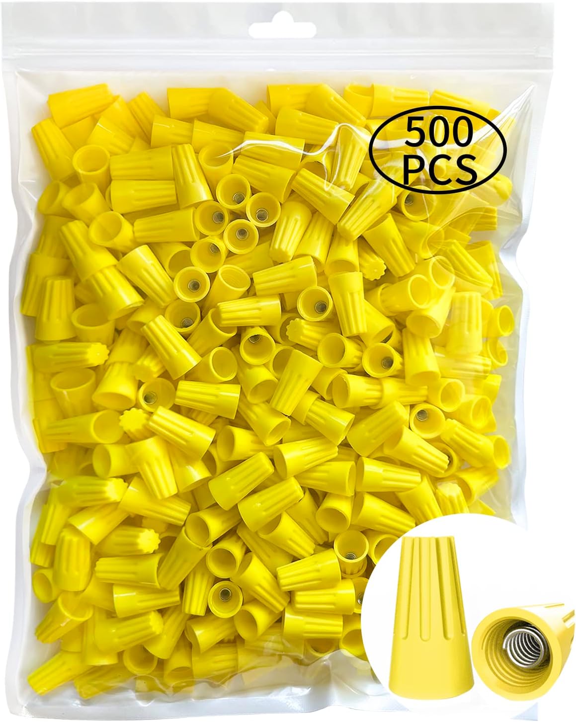 Electrical Wire Connector (20-10 AWG (Yellow))