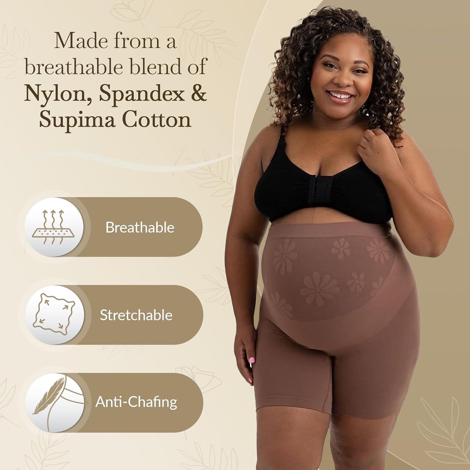Maternity Shapewear for Women - Breathable & Anti-Chafing Pregnancy Shapewear for Belly - Image 4