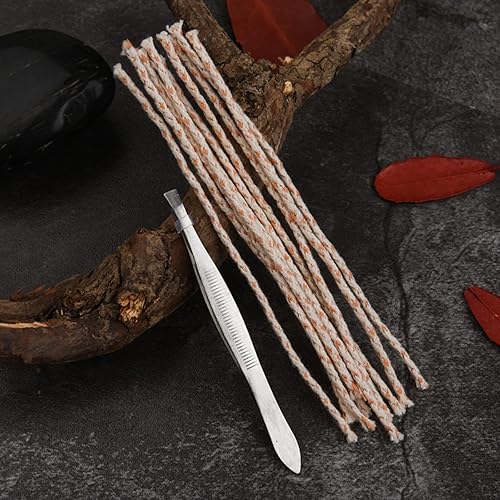 Miniatura 6 de Kit de reparación universal de repuesto para encendedor de aceite (200 piezas de piedra de pedernal, 10 mechas, 6 almohadillas de fieltro de algodón