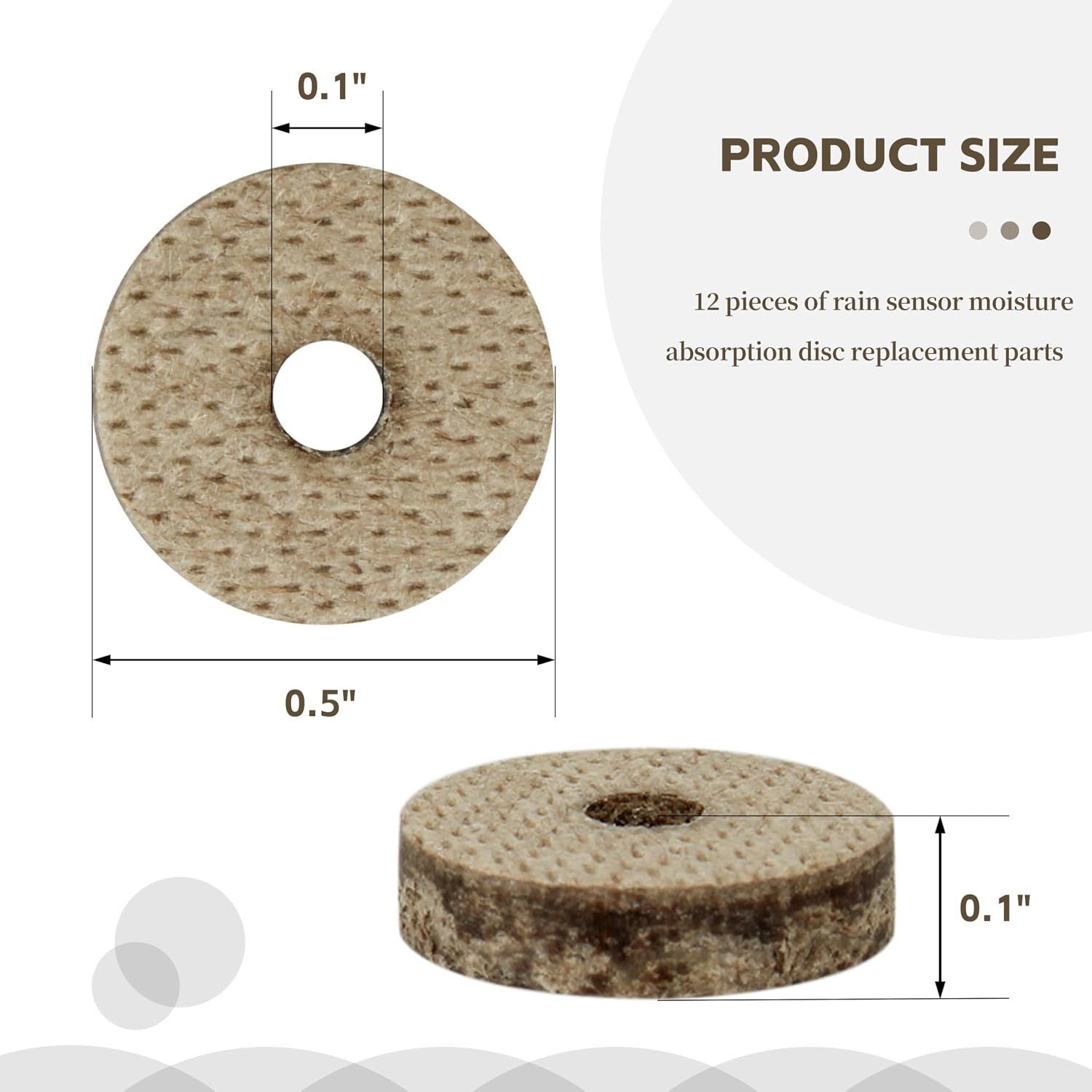 Rain Sensor Hygroscopic Discs Replacement Rain Bird Irrigation Sensor