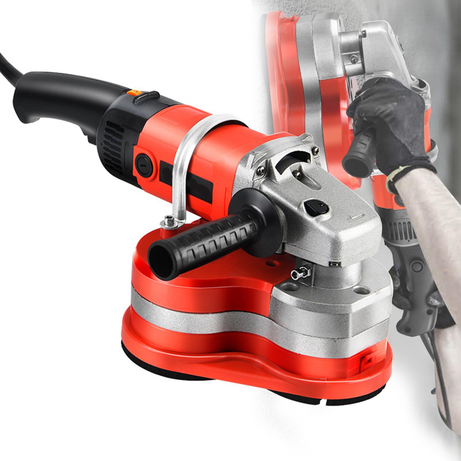 Levigatrice Cemento 1500W MAXXT - 7 Velocità Regolabili 1000-8500 RPM, Con Dischi Diamantati E Aspirazione - Foto 3