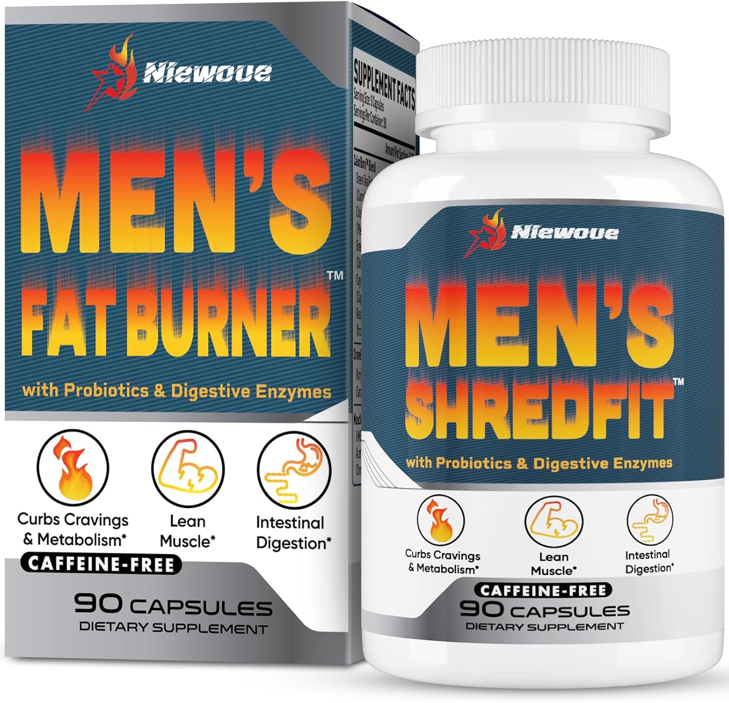 Thermogenic Fat Burner for Men with Green...