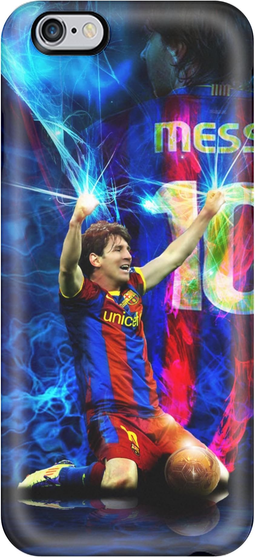 Brand New 6 Plus Defender Case For Iphone (messi Hd)
