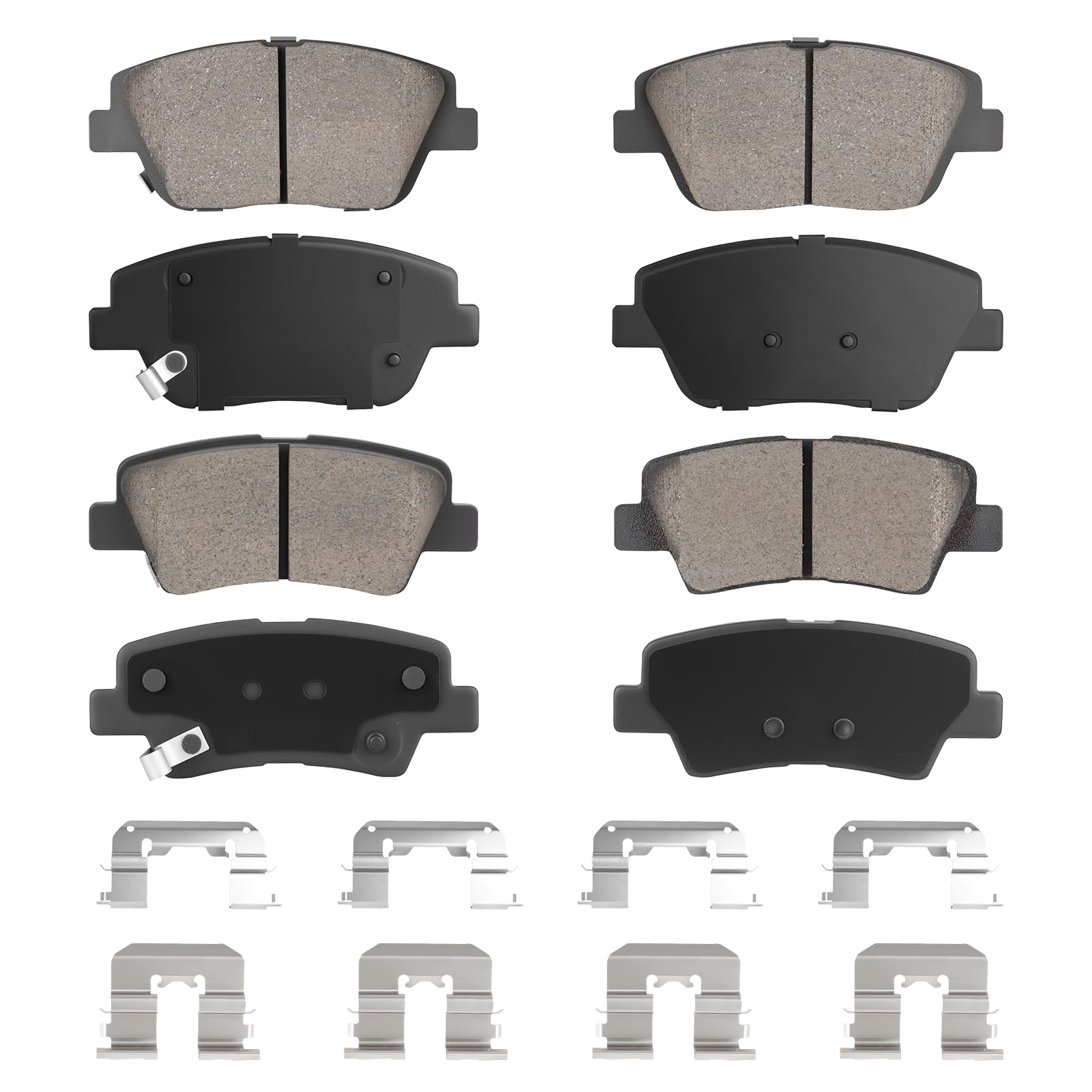 AEagle Front & Rear Ceramic Brake Pads (8PCS)