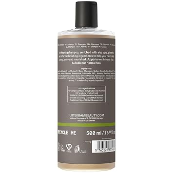 Urtekram Rosmarin Shampoo Bio, feines Haar, 500 ml