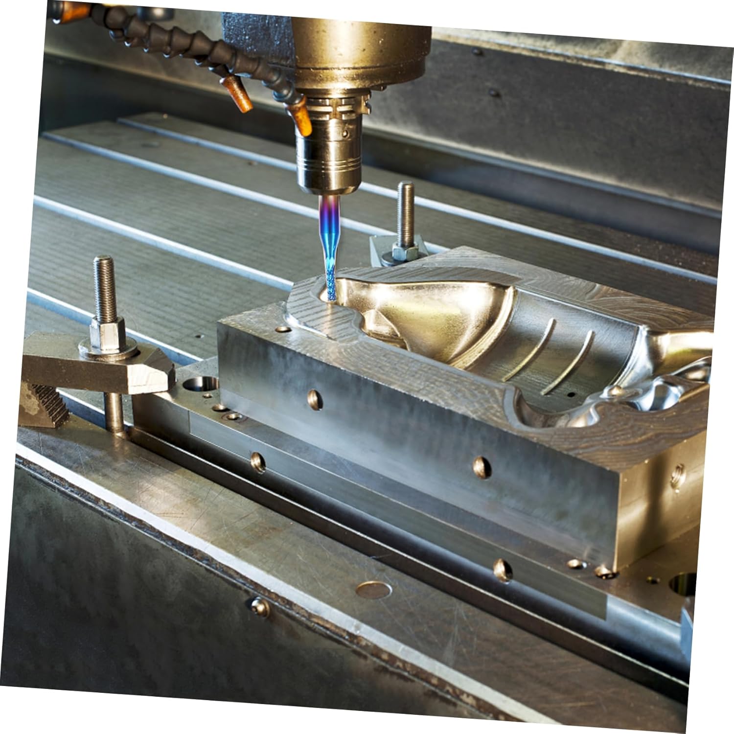 jojofuny 20pcs Total Router Carbide Engraving Bits Milling Cutter Pcb Milling Cutter for Cnc