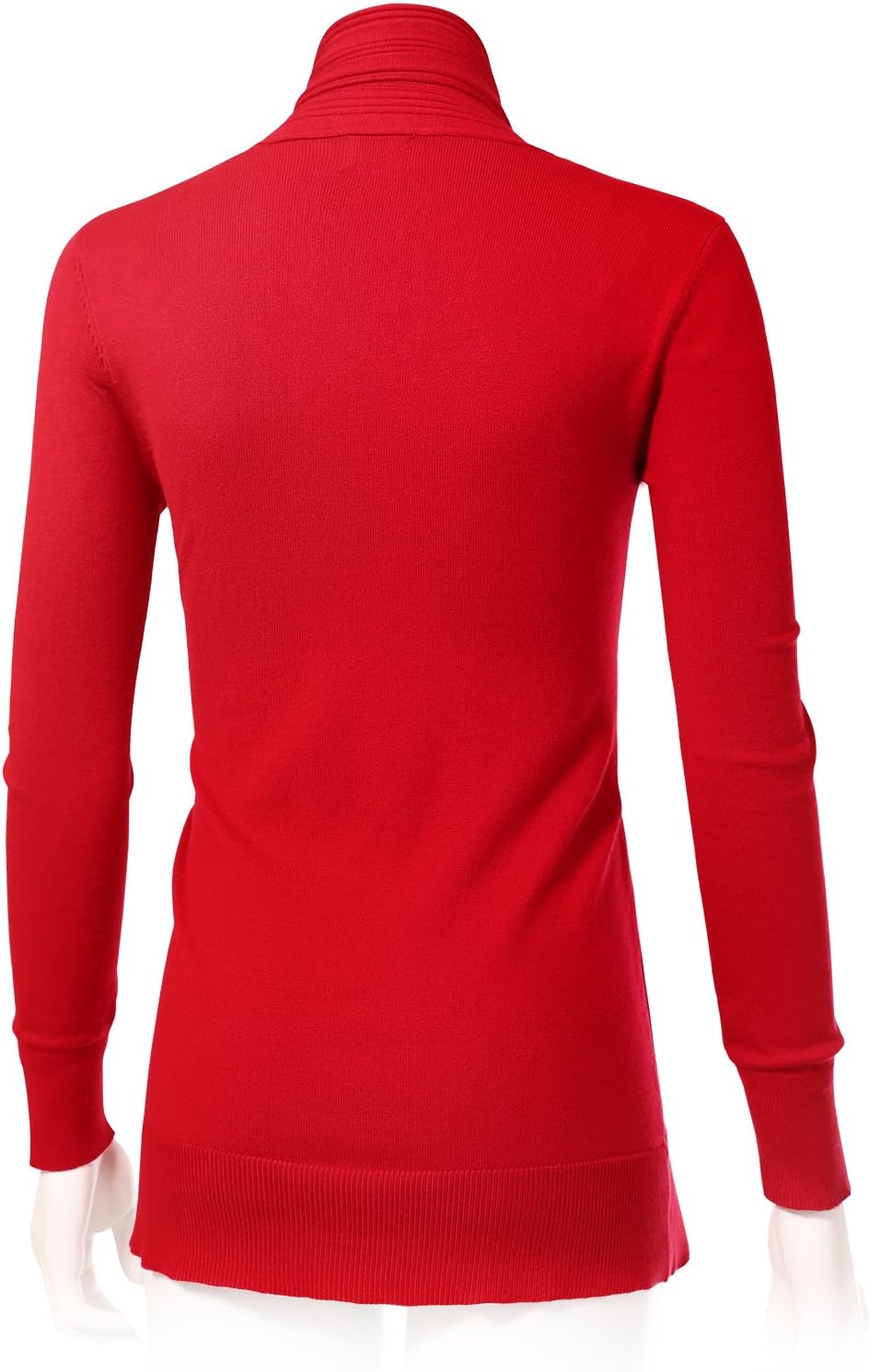 Allsense Women's Open-Front Cardigan Sweater with Pocket - Image 3