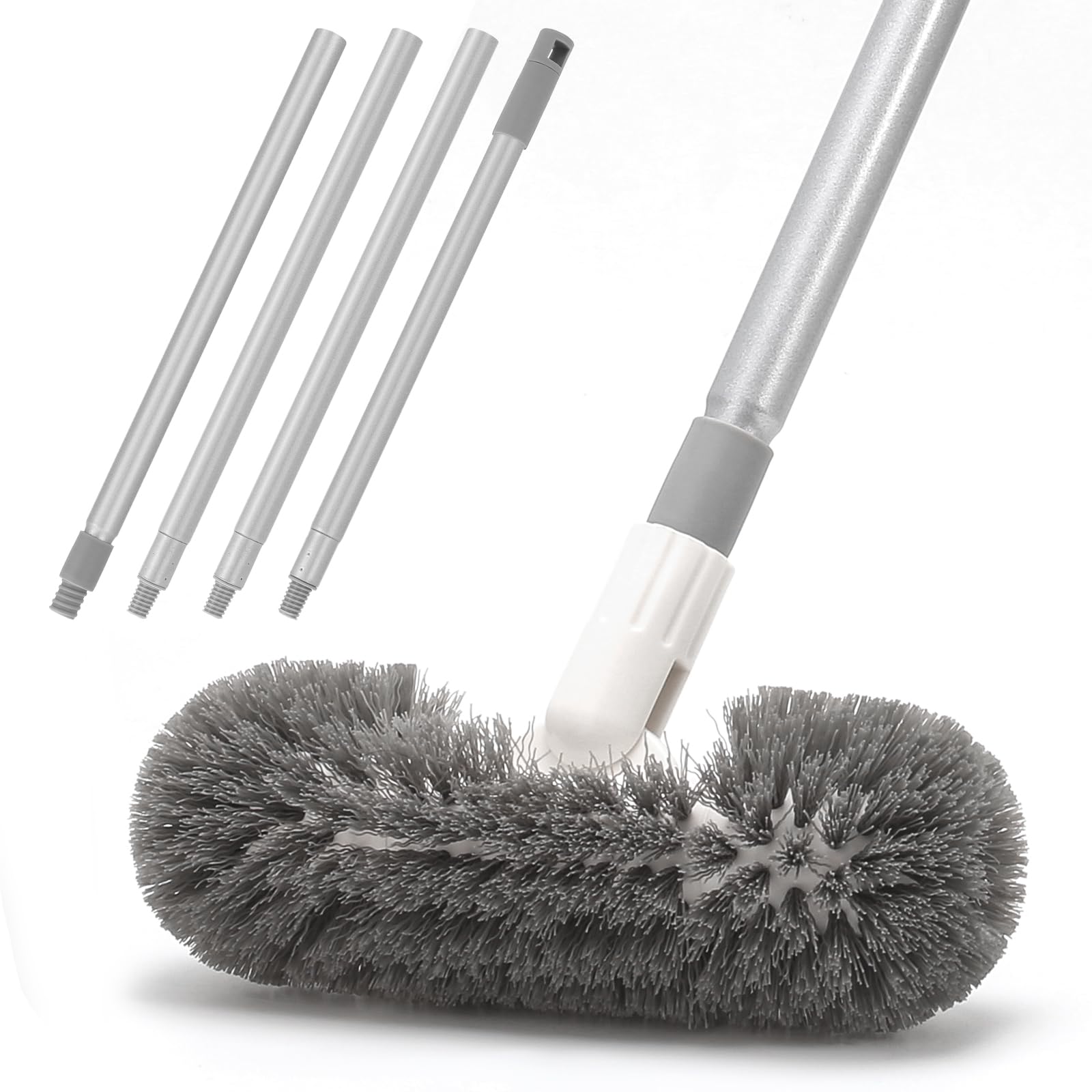 Hoklnuse Deck Brush with 51 Inch Long Handle