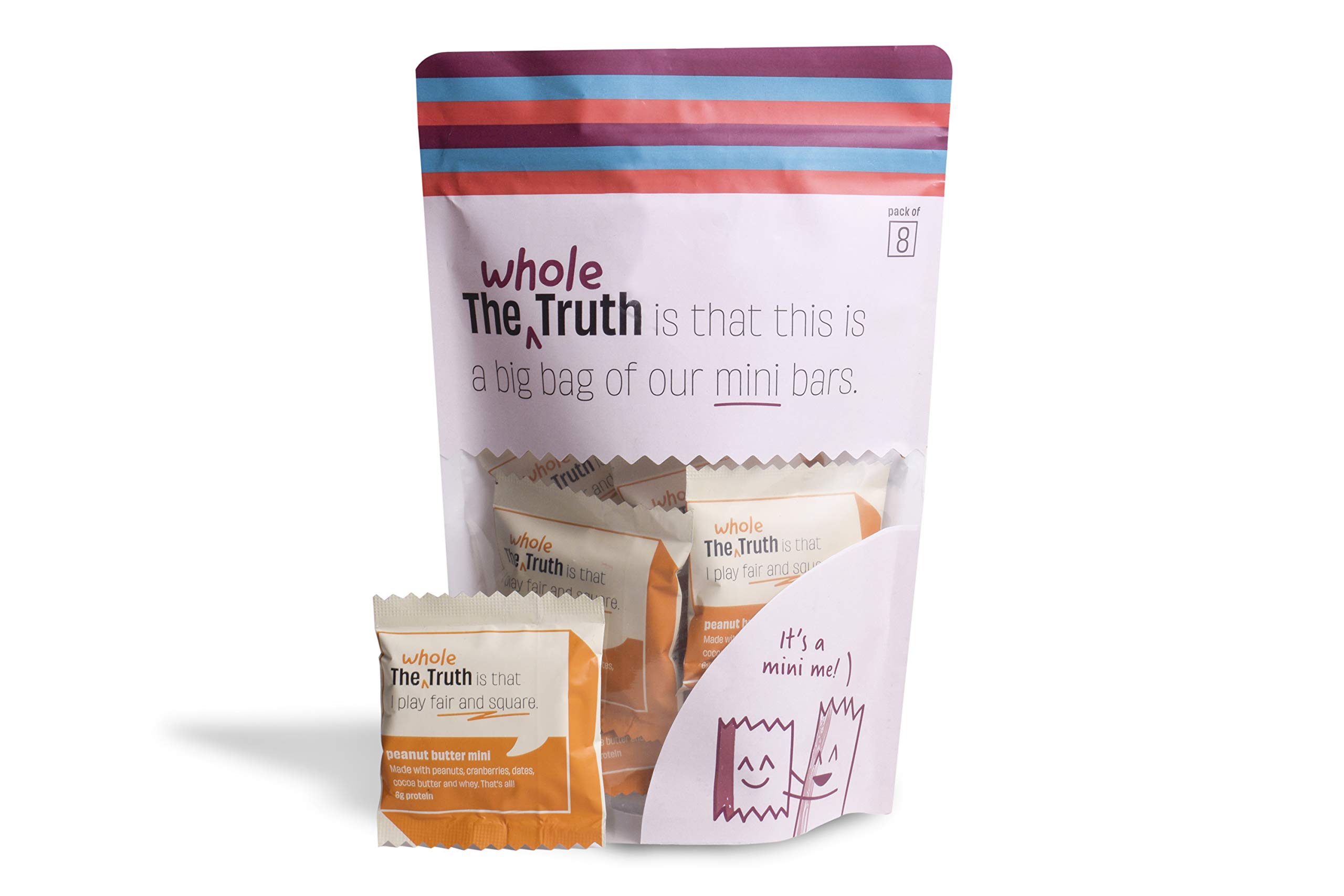 See full amazon price history chart for The Whole Truth - Mini Protein Bars - Peanut Butter - Pack of 8-8 x 27g - No Added Sugar - All Natural The Whole Truth - Mini Protein Bars - Peanut Butter - Pack of 8-8 x 27g - No Added Sugar - All Natural (B09QL1N72F) Amazon Price History, Amazon Price Tracker
