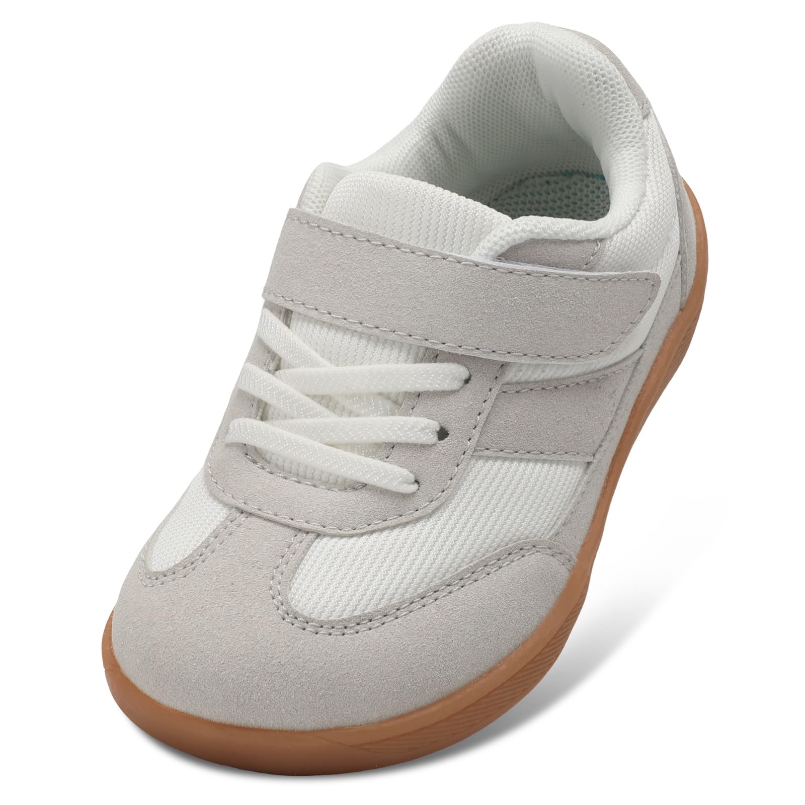 Kxsoi Toddler Shoes Zero Drop Minimalist Sneakers for Toddler/Little Kid Barefoot Slip on Tennis Shoes for Kids Boys Girls