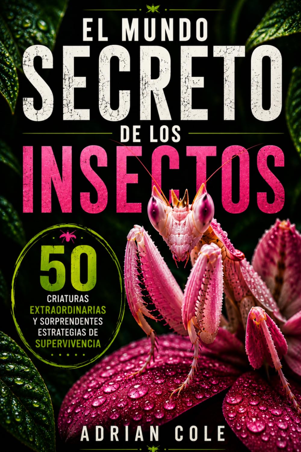 EL MUNDO SECRETO DE LOS INSECTOS: 50 criaturas extraordinarias y sorprendentes estrategias de supervivencia