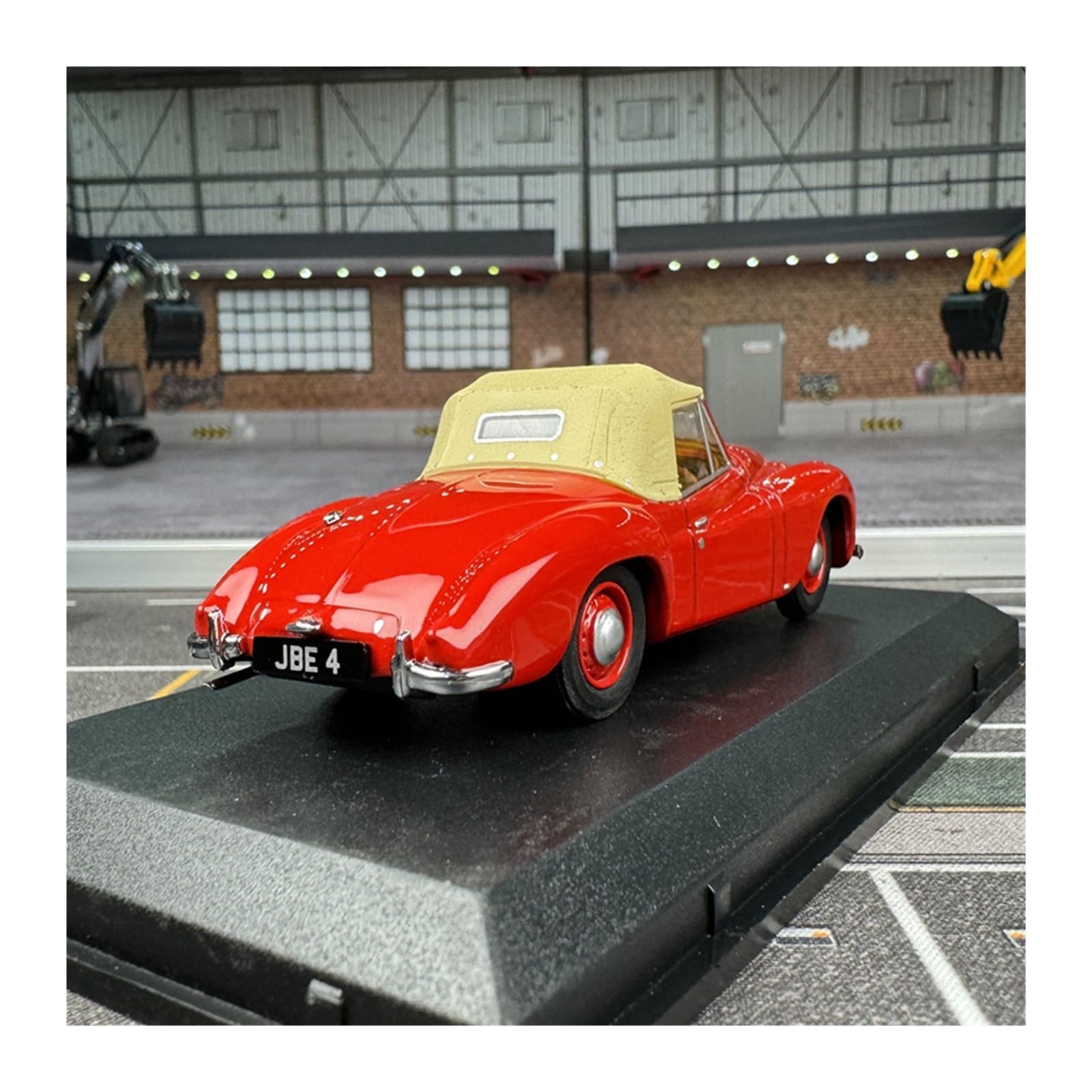 Metallo Scala Replica 1 43 Per Bradford Jowett Roadster 1950 Modello Di Auto In Lega Da Collezione Vintage Retro Rosso Hobby Veicoli Giochi Set