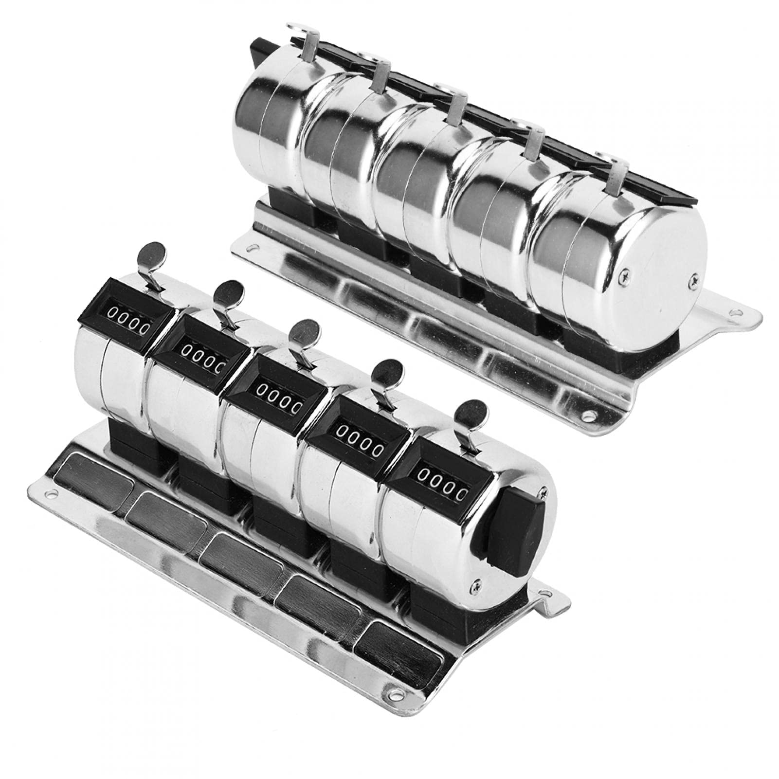 Compteur de pointage à Main, Compteur de pointage à Main en métal, Compteur mécanique à clic Manuel en métal, Applicable aux statistiques des Personnes et des usines de l'aéroport