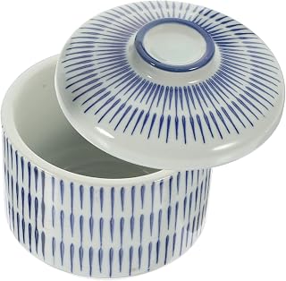 HOLIDYOYO Tazón de Cerámica Japonés con Tazón de Sopa Cubierto Resistente Calor Cocina Arroz